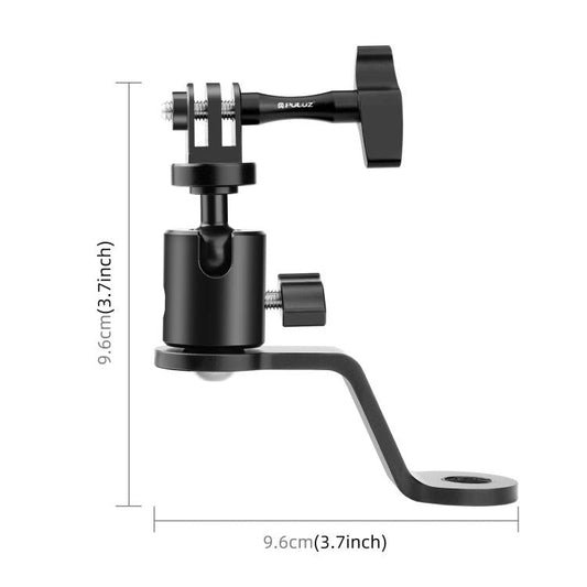 Soporte para cámara de acción de aleación de aluminio para espejo retrovisor de motocicleta PULUZ, soporte para espejo retrovisor - Accesorios ORIWHIZDJI e Insta360Otros soportesPULUZ