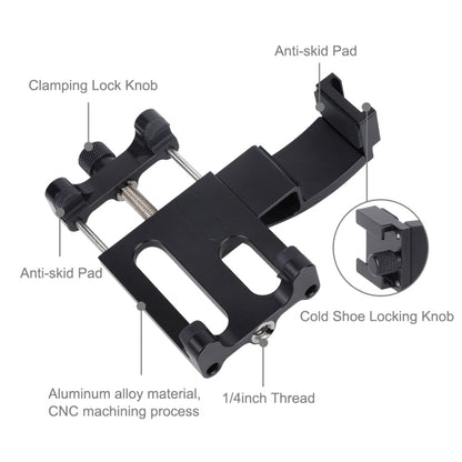 PULUZ Multifunction Aluminum Alloy Smartphone Fixing Clamp Expansion Holder Mount Bracket for DJI OSMO Pocket / Pocket 2, Fixing Clamp - ORIWHIZDJI & Insta360 AccessoriesMount & HolderOsmo Pocket Accessories