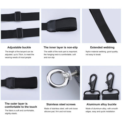 PULUZ Neck Lanyard Strap for DJI Mini 3 Pro / Air 2S / Air 2 / Mavic 2 Screen Remote Control, For DJI Mini 3 Pro / Air 2S / Air 2 / Mavic 2 Screen Remote Control - ORIWHIZDJI & Insta360 AccessoriesDJI Controller AccessoriesPULUZ