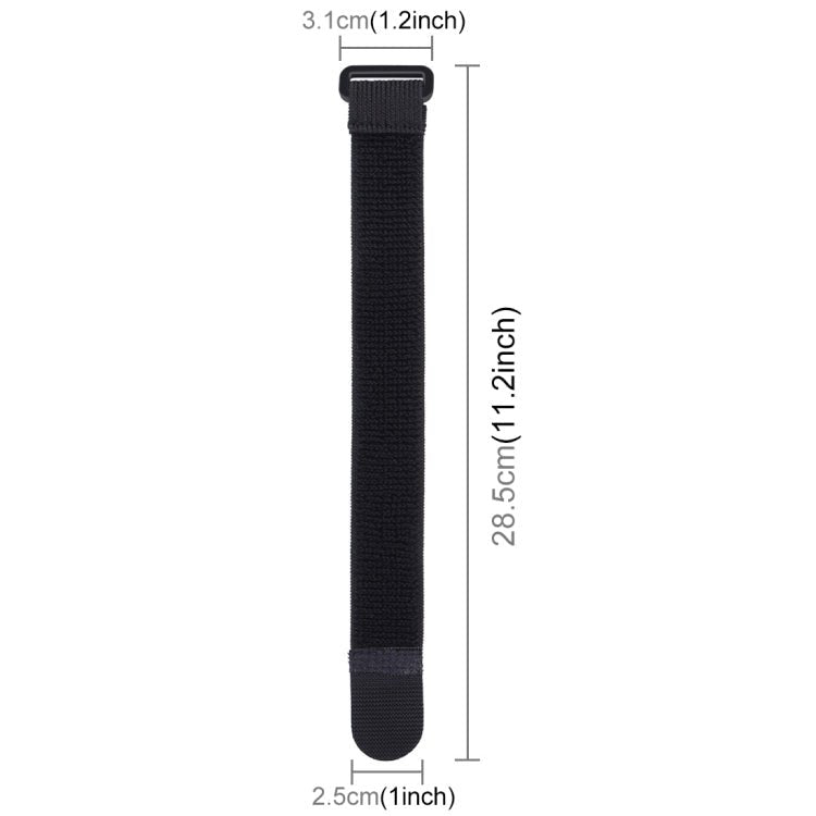 PULUZ Nylon Hook and Loop Fastener Hand Wrist Strap for GoPro HERO13 Black / HERO12 / HERO11 Black /HERO10 Black / HERO9 Black /8 Black / Max /7 /6 /5 /4 /3+ /3 and SJ4000 Remote Control, Length: 25cm, Remote Control Strap - ORIWHIZDJI & Insta360 AccessoriesPULUZUniversal Chest & Head Belt