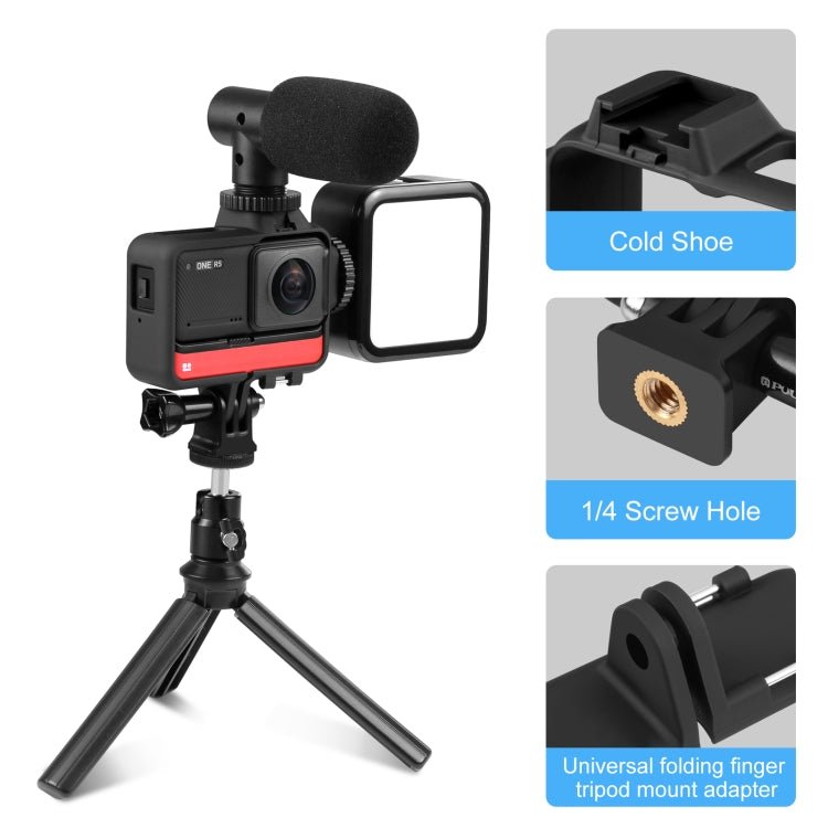 PULUZ Plastic Frame Case for Insta360 One RS 4K / 360 / 1 - Inch Edition, For Insta360 One RS Frame Case - ORIWHIZDJI & Insta360 AccessoriesOther Insta360 AccessoriesPULUZ
