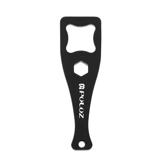 Llave de mariposa de plástico PULUZ con cordón para GoPro, Insta360, DJI y otras cámaras de acción, llave (material PVC) negra - Accesorios ORIWHIZDJI e Insta360PULUZTools