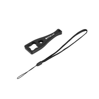 PULUZ Plastic Thumbscrew Wrench Spanner with Lanyard for GoPro, Insta360, DJI and Other Action Cameras, Wrench (PVC Material) Black - ORIWHIZDJI & Insta360 AccessoriesPULUZTools