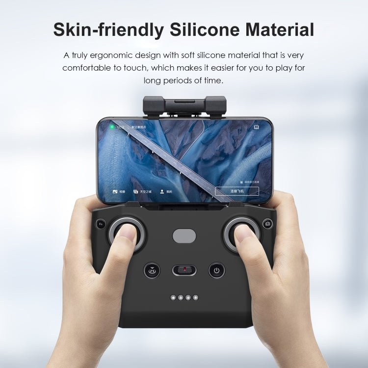 PULUZ Shockproof Anti - scratch Silicone Case For DJI Neo / Mini 3 / 3 Pro / Mavic 3 / Air 2S / Mini 2 RC - N2 / RC - N1 / RC - N3 Remote Control, For DJI Mini 3 / 3 Pro / Mavic 3 / Air 2S / Mini 2 Remote Control - ORIWHIZCases & BagsDJI & Insta360 AccessoriesDJI Neo Accessories