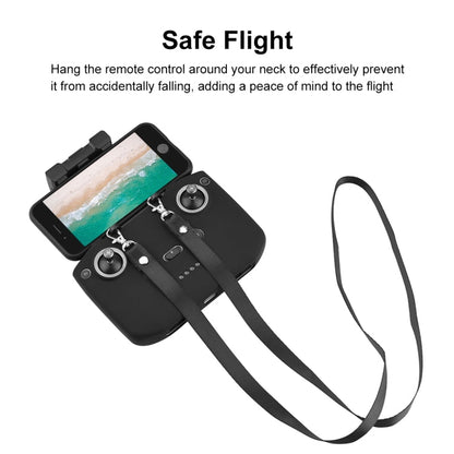 PULUZ Shockproof Anti - scratch Silicone Case with Neck Strap For DJI Neo / Mini 3 / 3 Pro / Mavic 3 / Air 2S / Mini 2 RC - N2 / RC - N1 / RC - N3 Remote Control, For DJI Mini 3 / 3 Pro / Mavic 3 / Air 2S / Mini 2 Remote Control with Neck Strap - ORIWHIZCases & BagsDJI & Insta360 AccessoriesDJI Neo Accessories