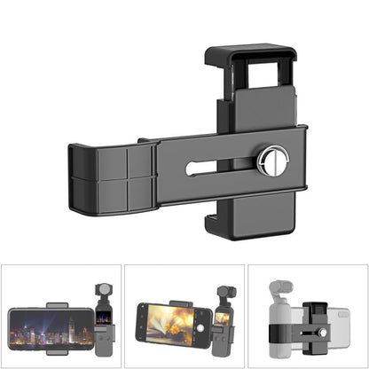 PULUZ Smartphone Fixing Clamp 1/4 inch Holder Mount Bracket for DJI OSMO Pocket / Pocket 2, Clamp - ORIWHIZDJI & Insta360 AccessoriesMount & HolderOsmo Pocket Accessories