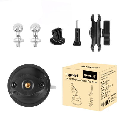 PULUZ Upgraded 1/4 inch Magic Arm Suction Cup Mount, Upgraded 1/4 inch Suction Cup Mount - ORIWHIZDJI & Insta360 AccessoriesPULUZSuction Cup Mount