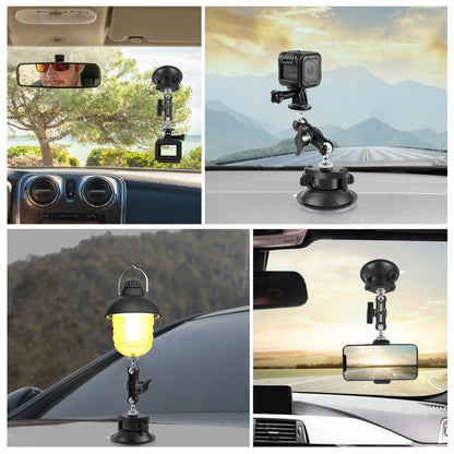 PULUZ Upgraded 1/4 inch Magic Arm Suction Cup Mount, Upgraded 1/4 inch Suction Cup Mount - ORIWHIZDJI & Insta360 AccessoriesPULUZSuction Cup Mount