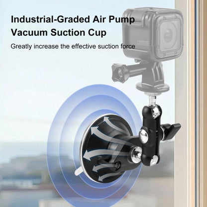 PULUZ Upgraded 1/4 inch Magic Arm Suction Cup Mount, Upgraded 1/4 inch Suction Cup Mount - ORIWHIZDJI & Insta360 AccessoriesPULUZSuction Cup Mount