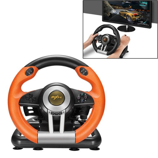 PXN - V3 Racing Game Steering Wheel for PC / PS3 / 4 / xbox one / switch, For PC / PS3 / 4 / xbox one / switch - ORIWHIZSony AccessoriesSony Accessories GamepadsToys & Hobbies