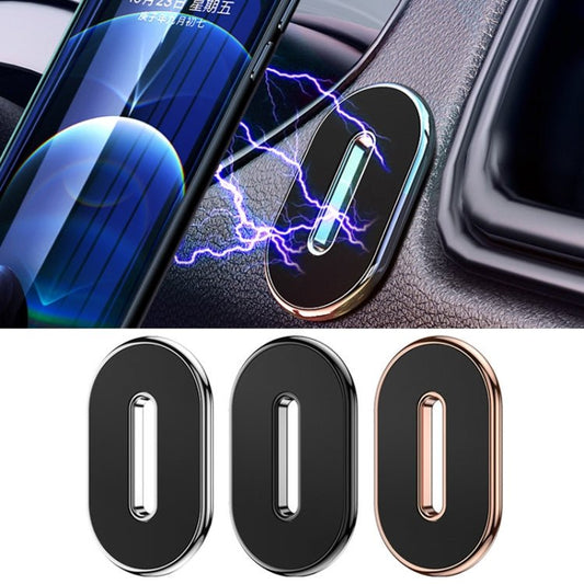 Q10 Car Dashboard Magnetic Suction Mini Mobile Phone Holder, Black, Silver, Gold - ORIWHIZ
