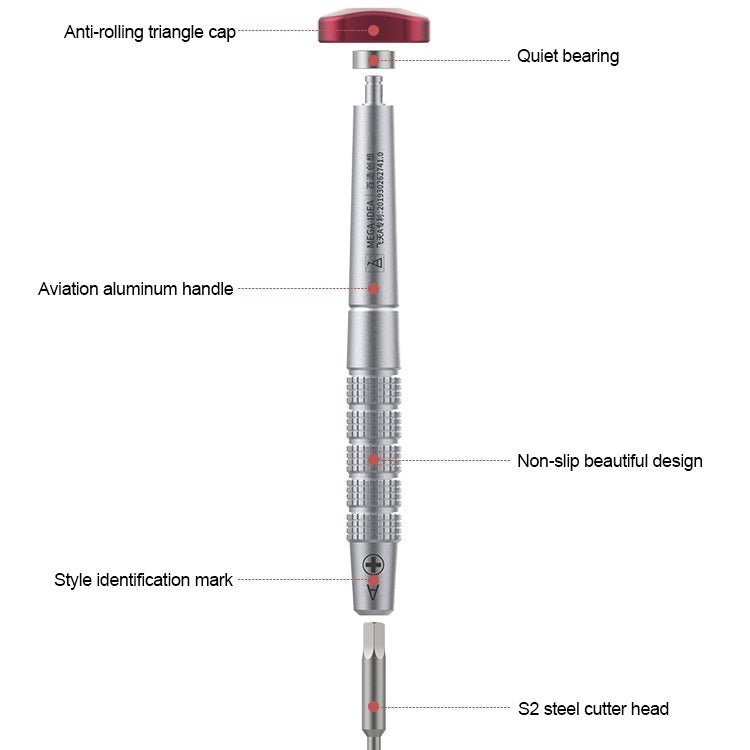 Qiani S2 Torx Phone Repair Precision Screwdriver, S2 Torx - ORIWHIZ