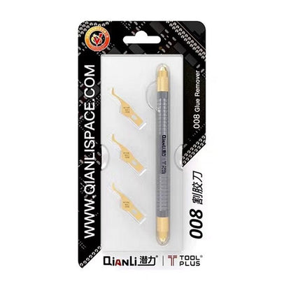 QIANLI 008 Multifunctioal CPU IC Glue Remover Knife Thin Blade Motherboard BGA Chip Glue Cleaning Knife, QIANLI 008 - ORIWHIZ