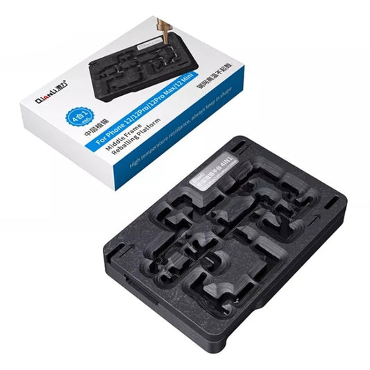 Qianli 4 in 1 Middle Frame Reballing Platform For iPhone 12 / 12 Pro / 12 Mini / 12 Pro Max, For iPhone 12 / 12 Pro / 12 Mini / 12 Pro Max - ORIWHIZ