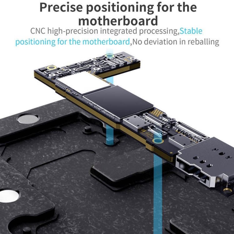 Qianli 4 in 1 Middle Frame Reballing Platform For iPhone 12 / 12 Pro / 12 Mini / 12 Pro Max, For iPhone 12 / 12 Pro / 12 Mini / 12 Pro Max - ORIWHIZ