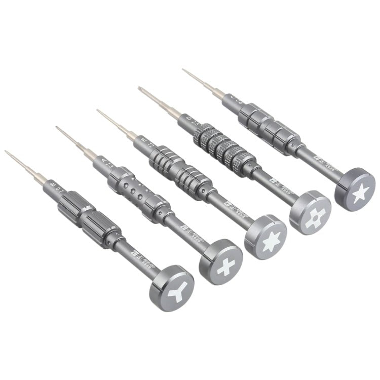 QIANLI 5 in 1 Multi - purpose 2D Grenade Magnetic Screwdriver Set, 2D - ORIWHIZ