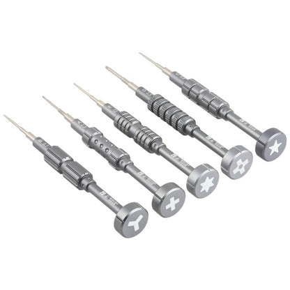 QIANLI 5 in 1 Multi - purpose 2D Grenade Magnetic Screwdriver Set, 2D - ORIWHIZ