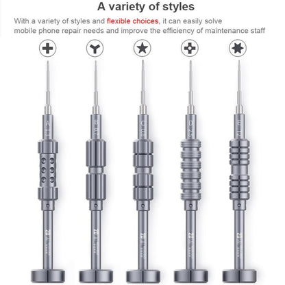 QIANLI 5 in 1 Multi - purpose 2D Grenade Magnetic Screwdriver Set, 2D - ORIWHIZ