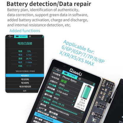 Qianli Apollo Interstellar One Multifunctional Restore Detection Device (International Edition) For iPhone 11/11 Pro Max/11 Pro/X/XS/XS Max/XR/8/8 Plus/7/7 Plus, Restore Detection - ORIWHIZ