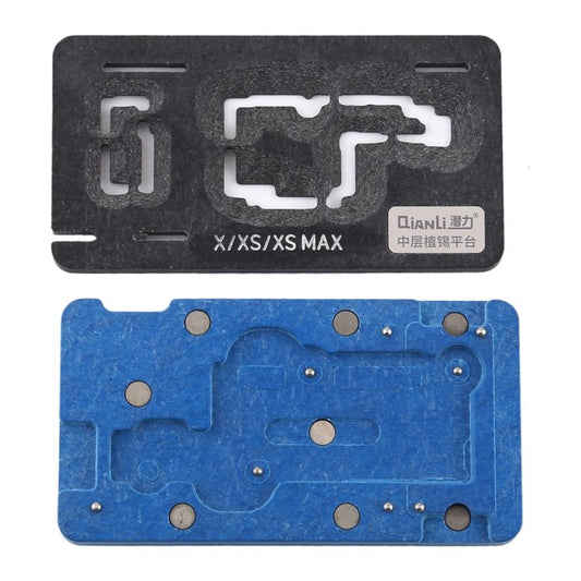 Qianli BGA Reballing Stencil Platform for iPhone X / XS / XS Max, For iPhone X / XS / XS Max - ORIWHIZ