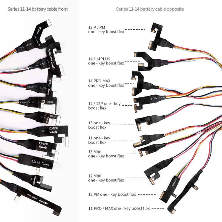 QianLi Generation 7th iPower Pro Max DC Power Control Test Cable for iPhone 6 - 14 Series - ORIWHIZ