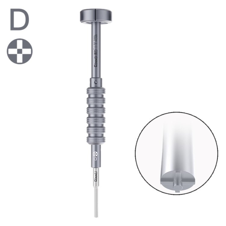 Qianli i - Thor S2 Precision 3D Texture Hollow Cross Tip Middle Bezel Screwdriver, Qianli i - Thor Hollow Cross Tip - ORIWHIZ
