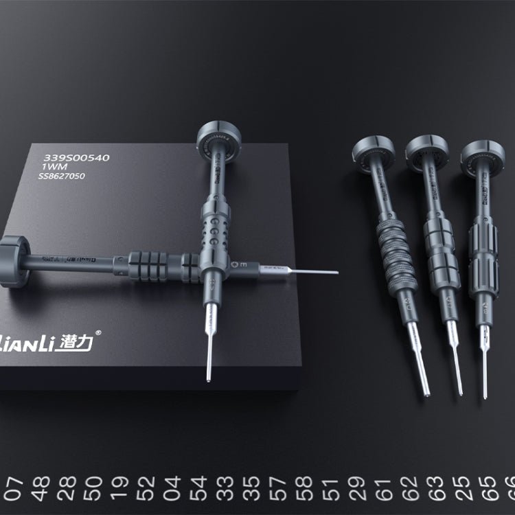 Qianli i - Thor S2 Precision 3D Texture Hollow Cross Tip Middle Bezel Screwdriver, Qianli i - Thor Hollow Cross Tip - ORIWHIZ