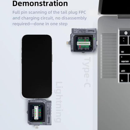 Qianli iBridge A3 Tail Plug Comprehensive Analysis Tester for Lightning & Type - C Interface Devices, Qianli iBridge A3 - ORIWHIZ