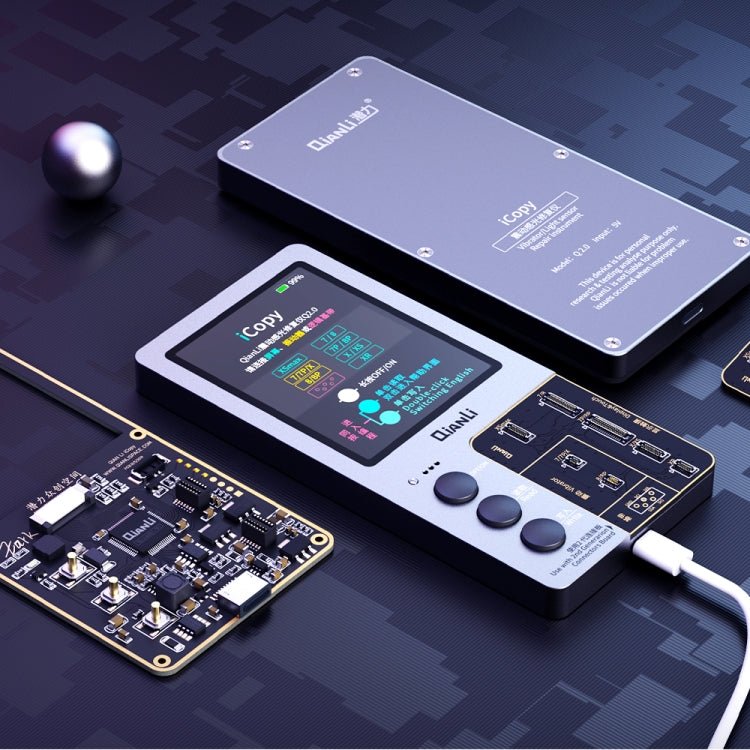 Qianli iCopy Plus 3 in 1 LCD Screen Original Color Repair Programmer For iPhone, 3 in 1 For iPhone 6 - 12 Series - ORIWHIZ