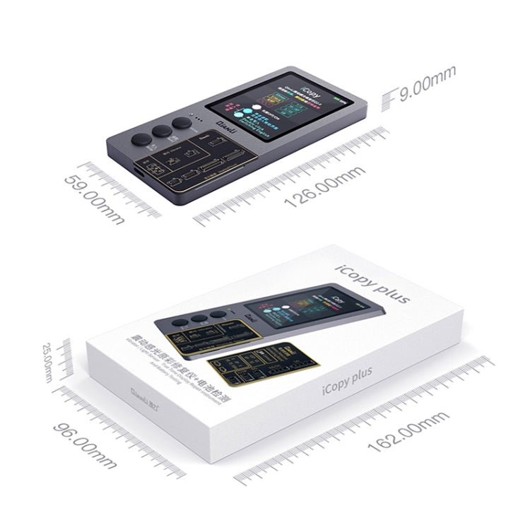 Qianli iCopy Plus 3 in 1 LCD Screen Original Color Repair Programmer For iPhone, 3 in 1 For iPhone 6 - 12 Series - ORIWHIZ