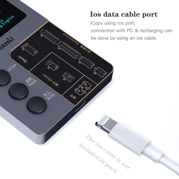 Qianli iCopy Plus 3 in 1 LCD Screen Original Color Repair Programmer For iPhone, 3 in 1 For iPhone 6 - 12 Series - ORIWHIZ