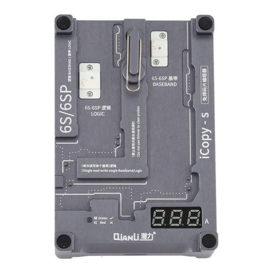 Qianli iCopy - S Double Sided Chip Test Stand 4 in1 Logic Baseband EEPROM Chip Non - removal For iPhone 6 / 6 Plus / 6S / 6S Plus, For iPhone 6 / 6 Plus / 6S / 6S Plus - ORIWHIZ