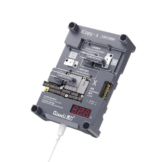Qianli iCopy - S Double Sided Chip Test Stand 4 in1 Logic Baseband EEPROM Chip Non - removal For iPhone X / XS / XR / XS Max, For iPhone X / XS / XR / XS Max - ORIWHIZ