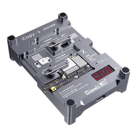 Qianli iCopy - S Double Sided Chip Test Stand 4 in1 Logic Baseband EEPROM Chip Non - removal For iPhone X / XS / XR / XS Max, For iPhone X / XS / XR / XS Max - ORIWHIZ