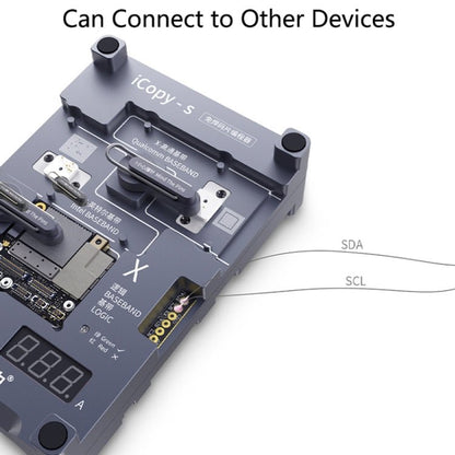 Qianli iCopy - S Double Sided Chip Test Stand 4 in1 Logic Baseband EEPROM Chip Non - removal For iPhone X / XS / XR / XS Max, For iPhone X / XS / XR / XS Max - ORIWHIZ