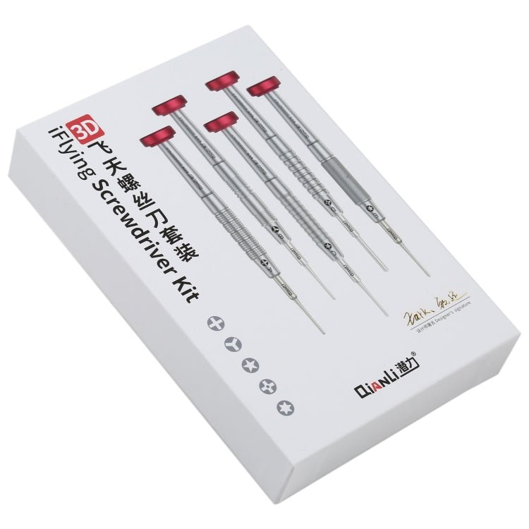 Qianli iFlying 5 in 1 Aluminum Handle Anti - slip Screwdriver, Qianli iFlying 5 in 1 - ORIWHIZ