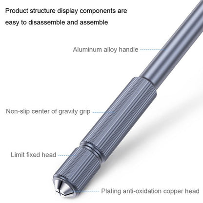 QIANLI iHilt 012 Aluminum Alloy Non - slip Low Center of Gravity Knife Hilt, QIANLI iHilt 012 - ORIWHIZ