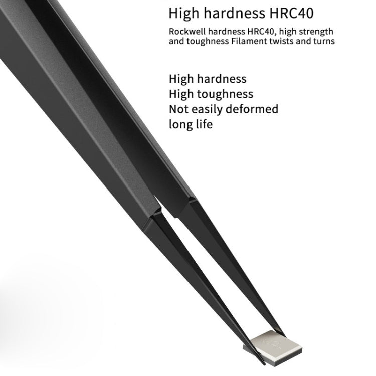 Qianli iNeezy FK - 04 Stainless Steel Extra - sharp Thickened Tweezers Pointed Tweezers, Qianli iNeezy FK - 04 - ORIWHIZ