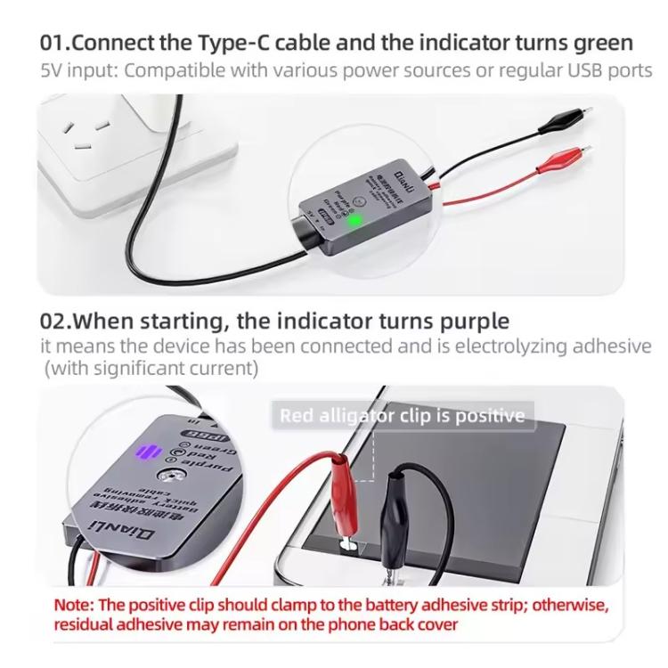 Qianli iP66 Battery Adhesive Quick Removing Cable for iPhone, Qianli iP66 - ORIWHIZ