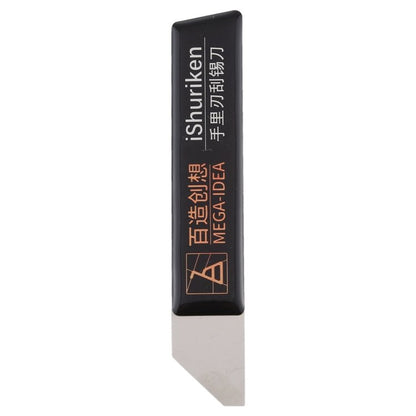 Qianli iShuriken T0.2mm Solder Paster Scraping Tin Knife Wear - resistant Bevel, Bevel - ORIWHIZ