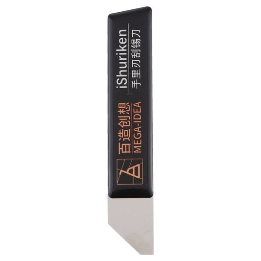 Qianli iShuriken T0.2mm Solder Paster Scraping Tin Knife Wear - resistant Bevel, Bevel - ORIWHIZ