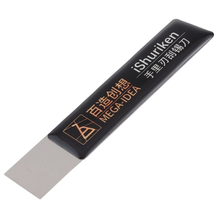 Qianli iShuriken T0.2mm Solder Paster Scraping Tin Knife Wear - resistant Flat Mouth, Flat Mouth - ORIWHIZ
