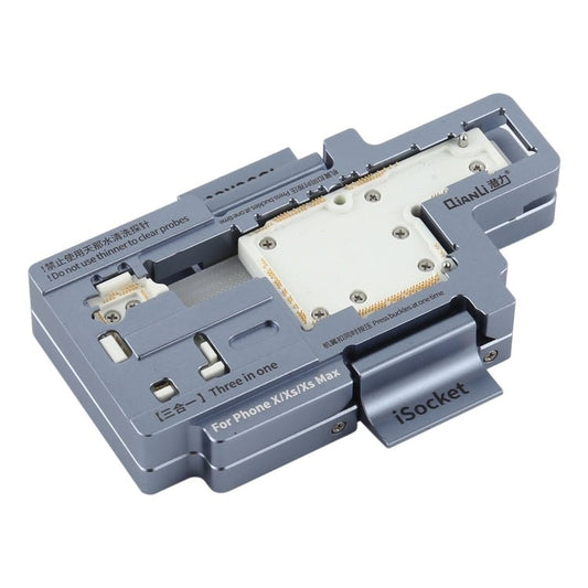 Qianli iSocket 3 In 1 Motherboard Layered Test Frame Upper Lower Layers Logic Board Function Fast Test Holder For iPhone X / XS / XS Max, Qianli iSocket For iPhone X / XS / XS Max - ORIWHIZ