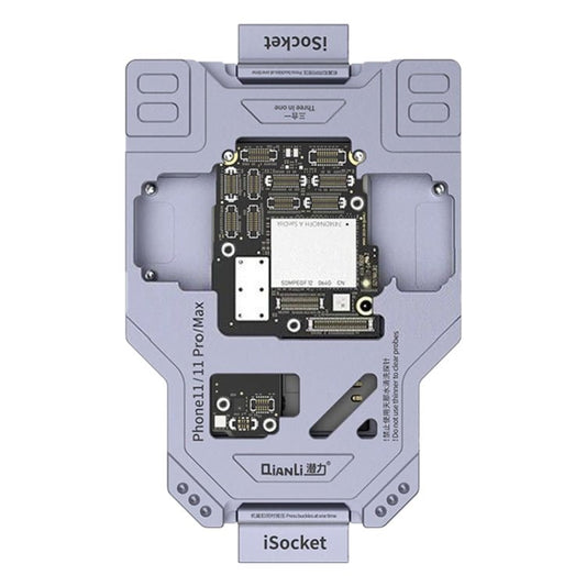 Qianli iSocket Motherboard Layered Test Fixture, Qianli iSocket For iPhone 11 Series, Qianli iSocket For iPhone 12 Series, Qianli iSocket For iPhone 13 Series, Qianli iSocket For iPhone 14 Series - ORIWHIZ