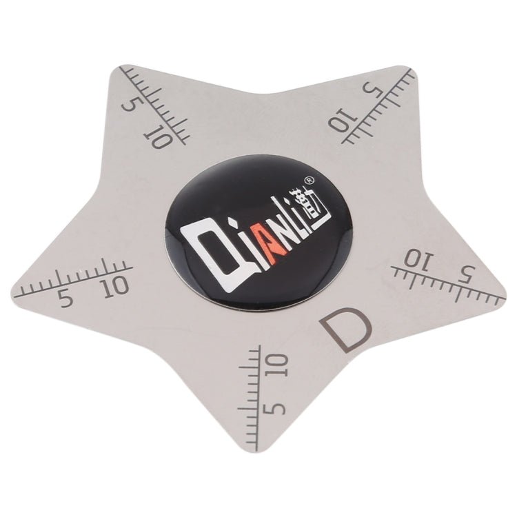 Qianli Pentagram Shape Pry Opening Tool With Scales, Pentagram - ORIWHIZ