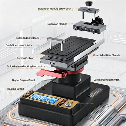 Qianli PM86 Universal Screen Disassembling Heating Separator, EU Plug, US Plug - ORIWHIZMobile PartsQIANLIRepair Tools