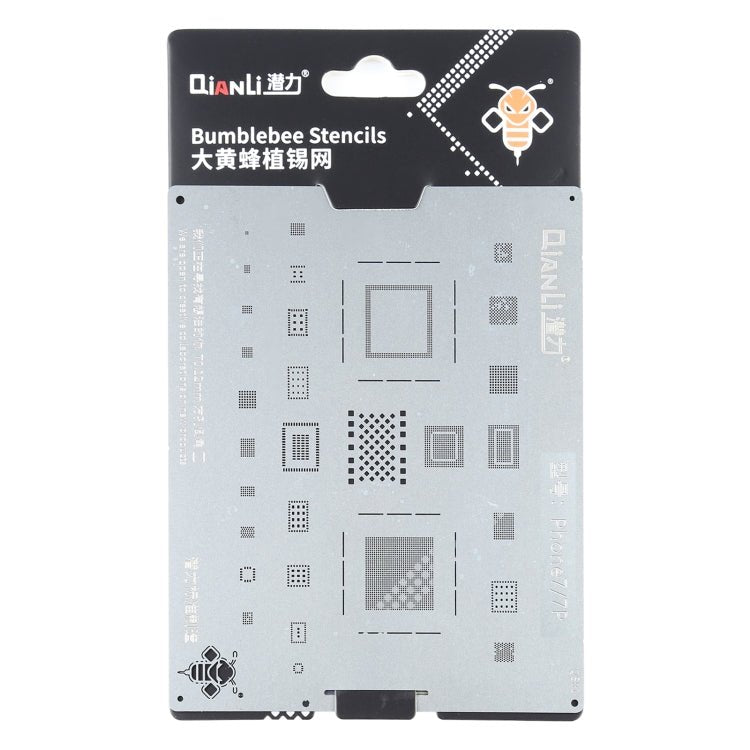 Qianli QS03 Bumblebee Stencils BGA Reballing Planting Tin Plate For iPhone 7/7 Plus, For iPhone 7/7 Plus - ORIWHIZ