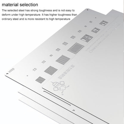 Qianli QS04 Bumblebee Stencils BGA Reballing Planting Tin Plate For iPhone X/8/8 Plus, For iPhone X/8/8 Plus - ORIWHIZ
