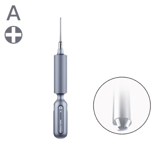 Qianli Super Tactile Grip - Type Precision Silent Dual - Bearing Screwdriver, Type A Phillips, Type B Tri - point, Type C Pentalibe, Type D Pinhead Philips, Type E T2 Torx - ORIWHIZ