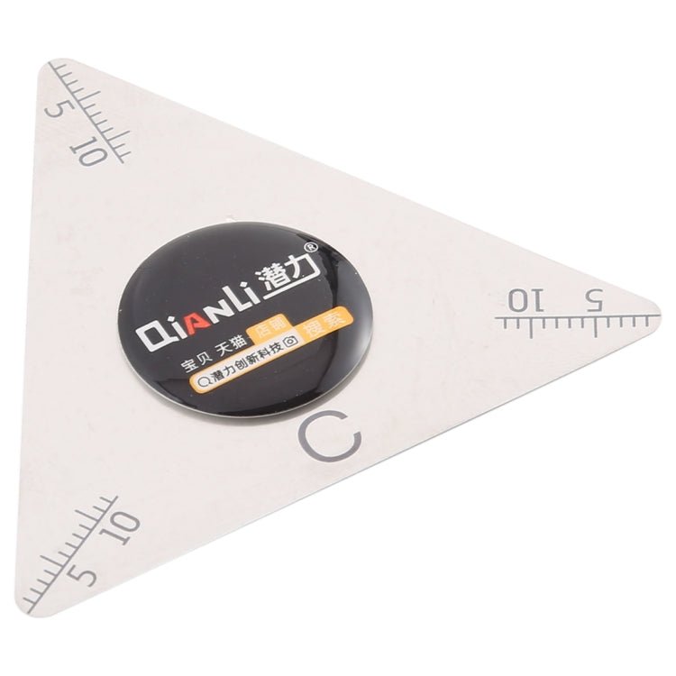 Qianli Triangle Shape Pry Opening Tool With Scales, Triangle - ORIWHIZ